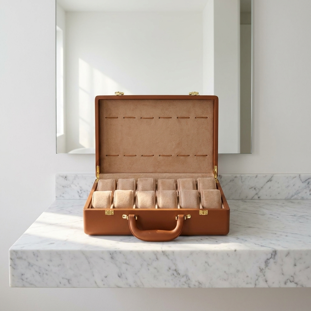 Watch Case – Travel Case 12 Slots - Watch Case