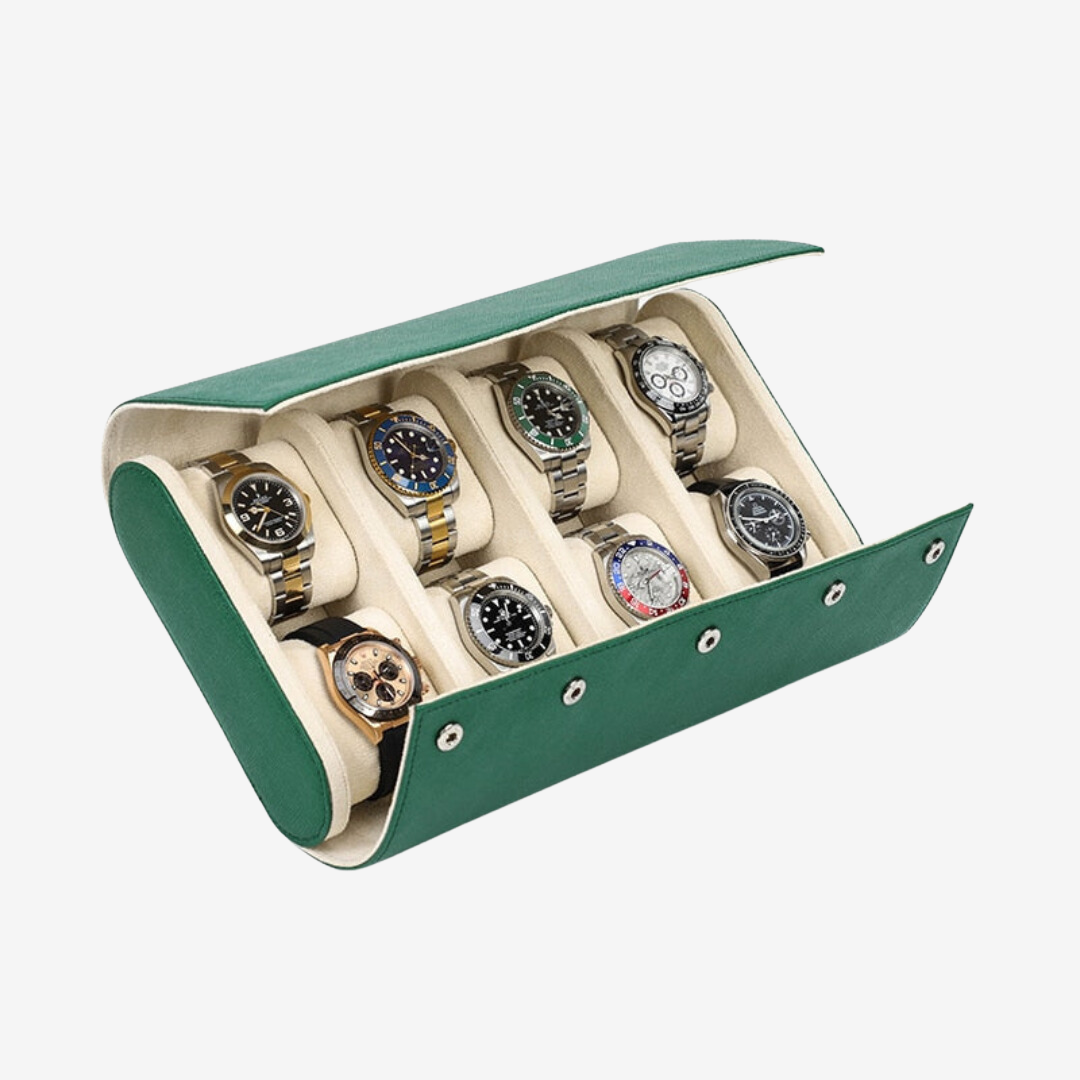 Watch Case - Travel 8 Slots - Watch Box