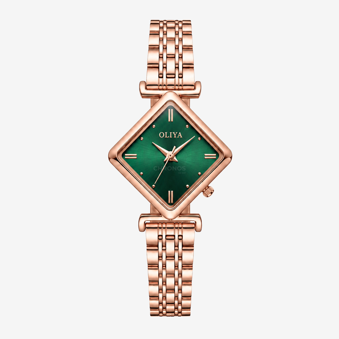 Watch – Erica – 32mm - Green / Rose Gold - Watch
