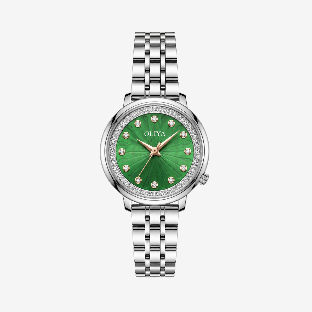 Watch – Fabia – 32mm - Green / Silver - Watch