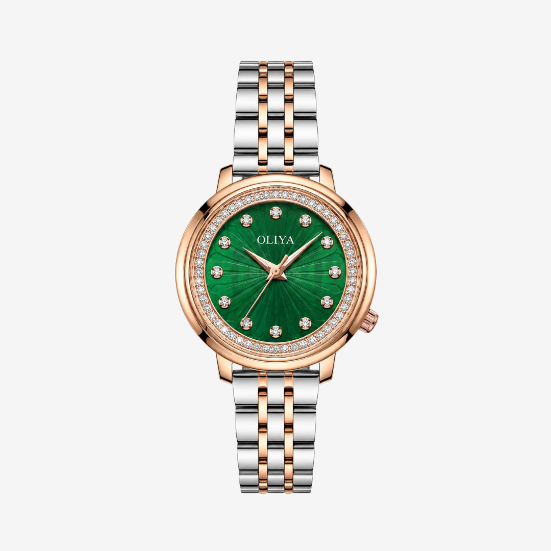Watch – Fabia – 32mm - Green / Two Tone - Watch