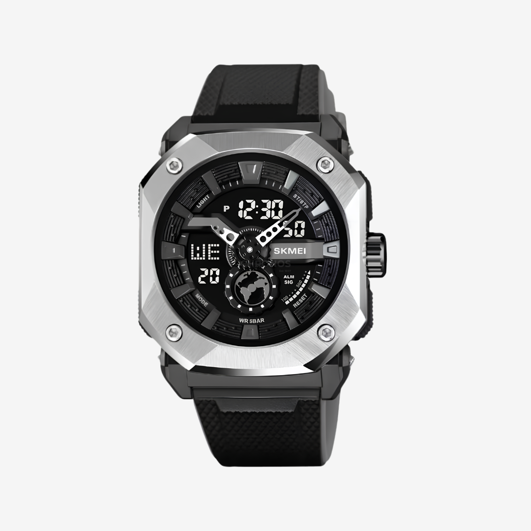 Watch – Fano – 42mm - Silver Black - Watch