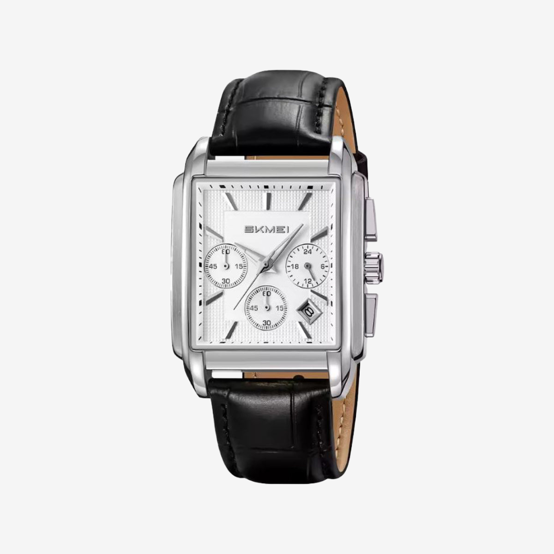 Watch – Frascati – 42mm - Silver White - Leather - Watch