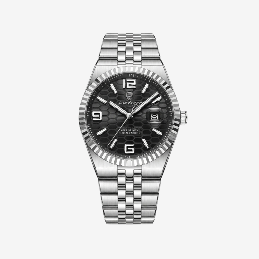 Watch – Latium – 42mm - Silver Black - Watch