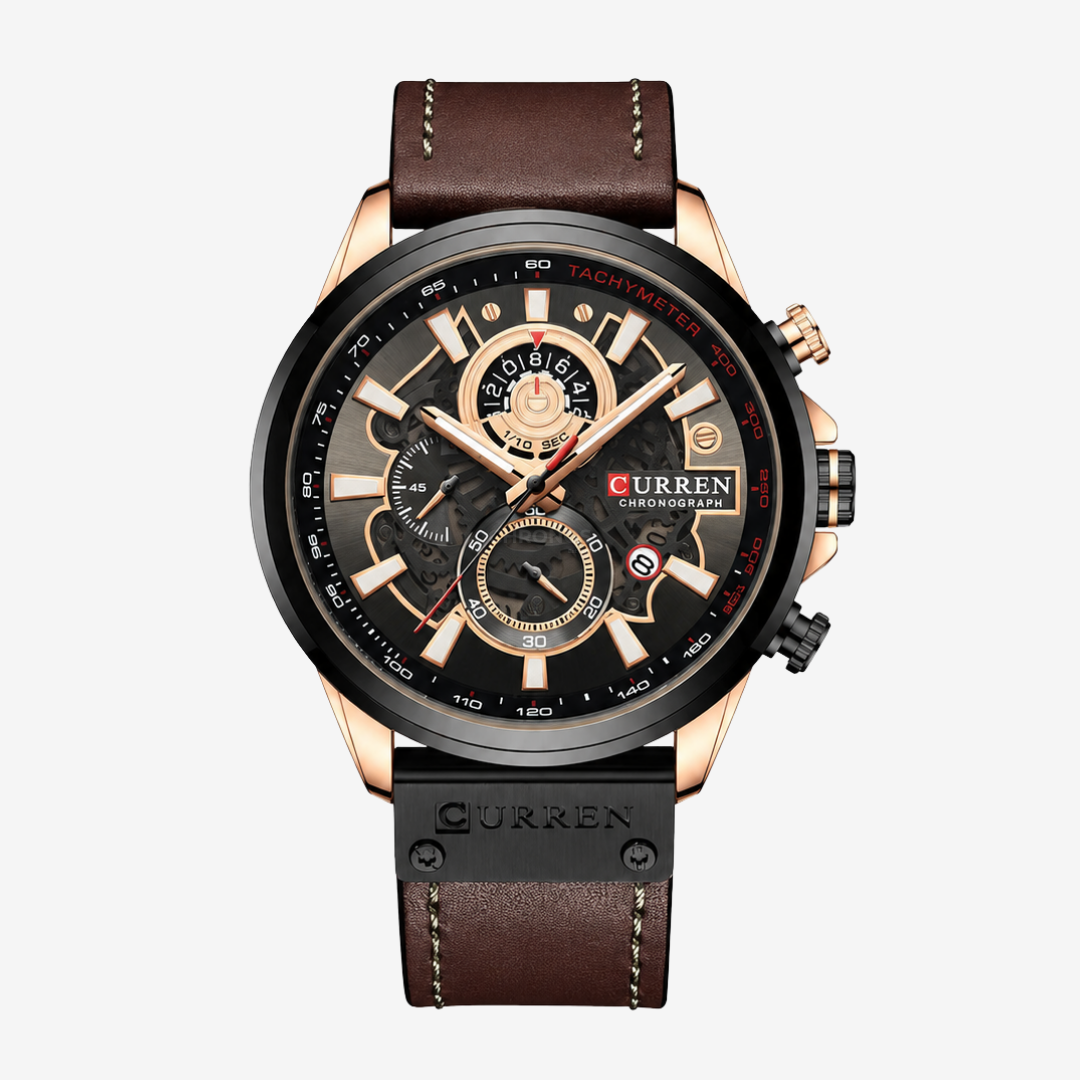 Watch – Lecce – 48mm - Brown / Black - Watch