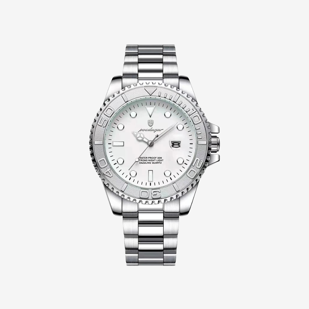 Watch – Liguria – 43mm - Silver White - Watch
