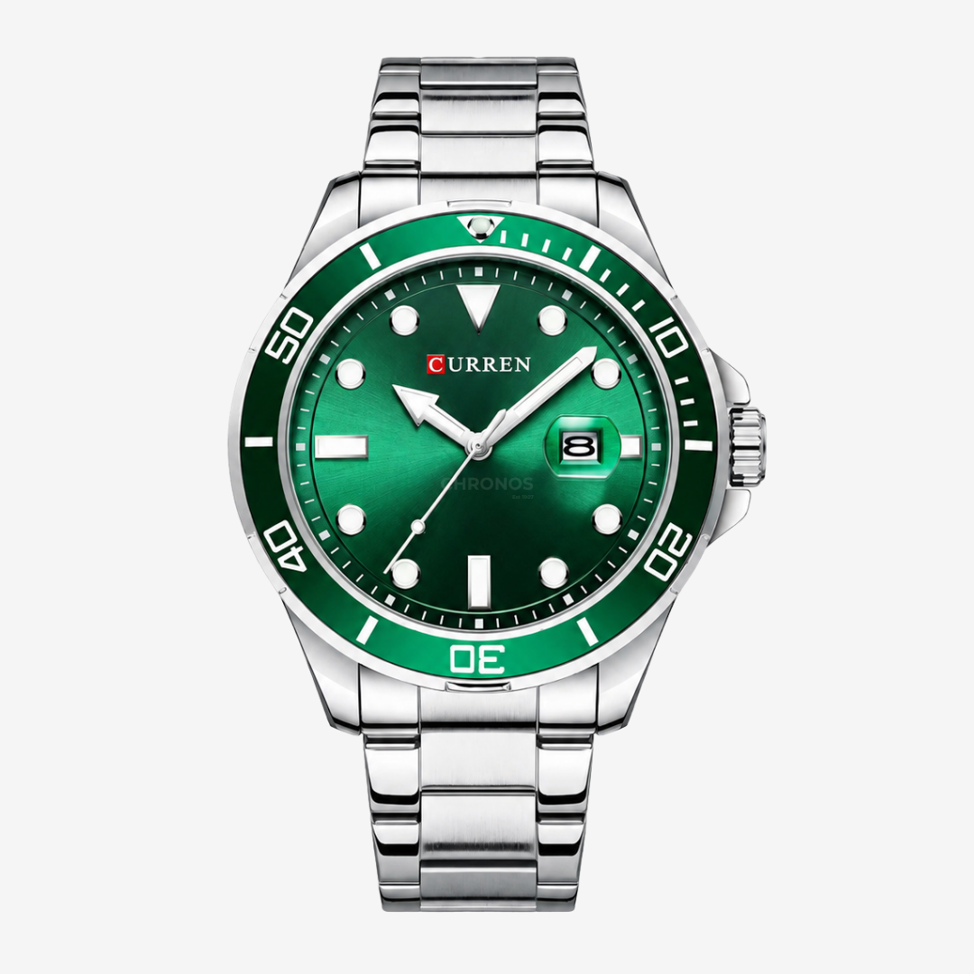 Watch – Livorno – 40mm - Green / Silver - Watch