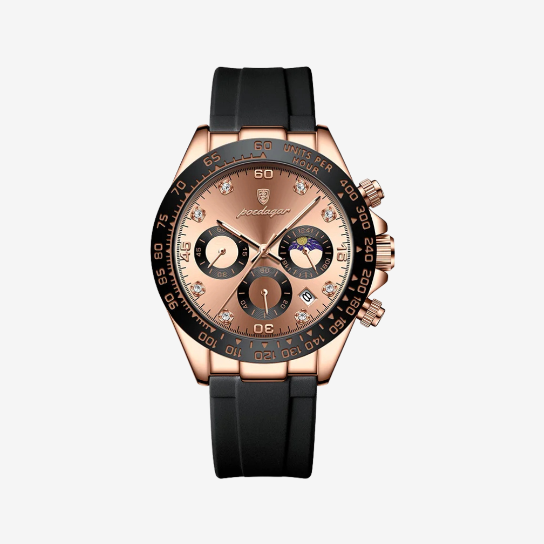 Watch – Lumen – 41mm - Rose Gold - Silicone - Watch
