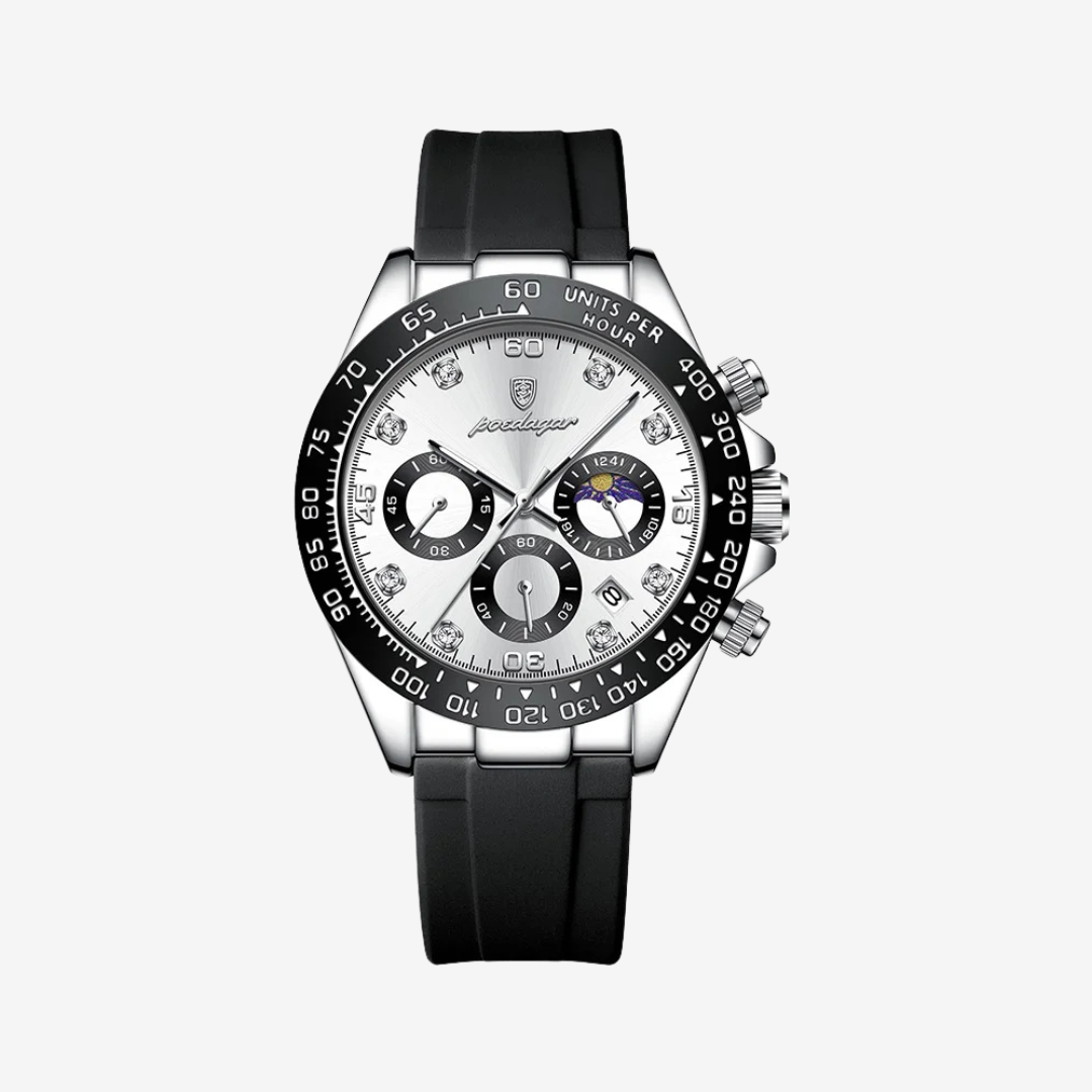 Watch – Lumen – 41mm - Silver White - Silicone - Watch