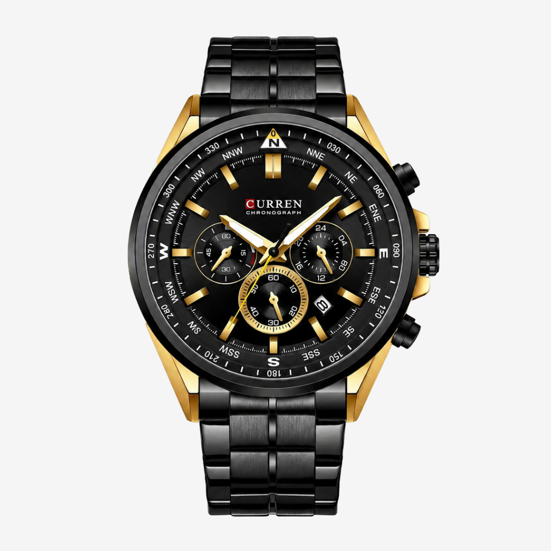 Watch – Messina – 42mm - Black Gold - Watch