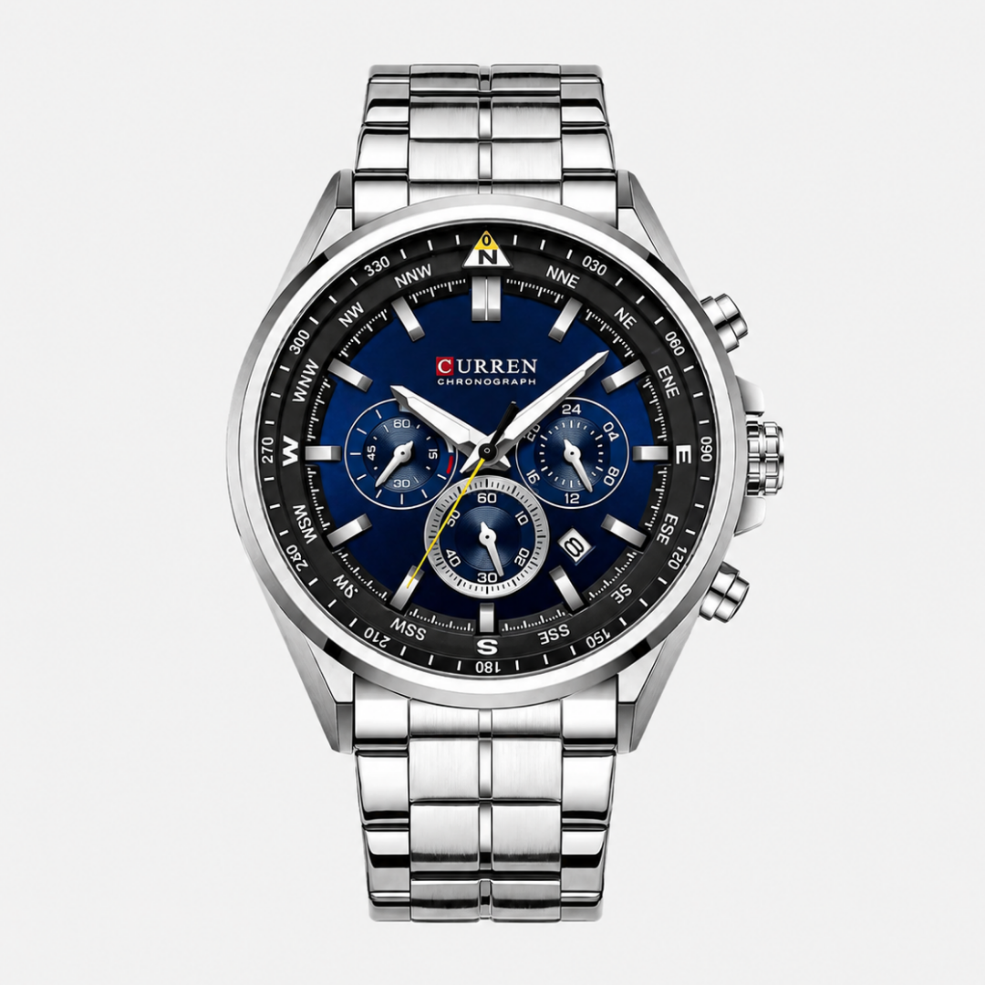 Watch – Messina – 42mm - Silver Blue - Watch