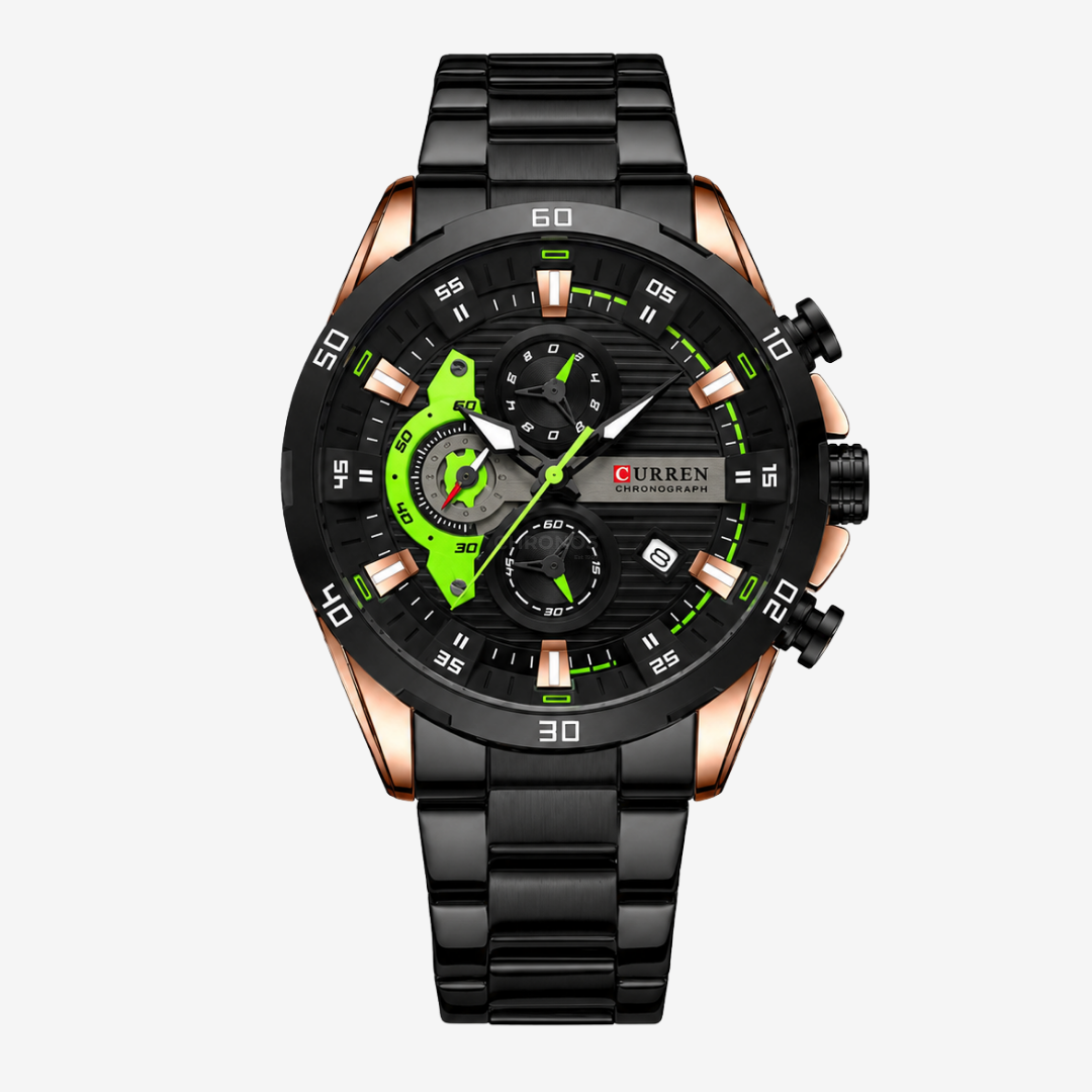 Watch – Monza – 47mm - Black Rose Gold - Watch