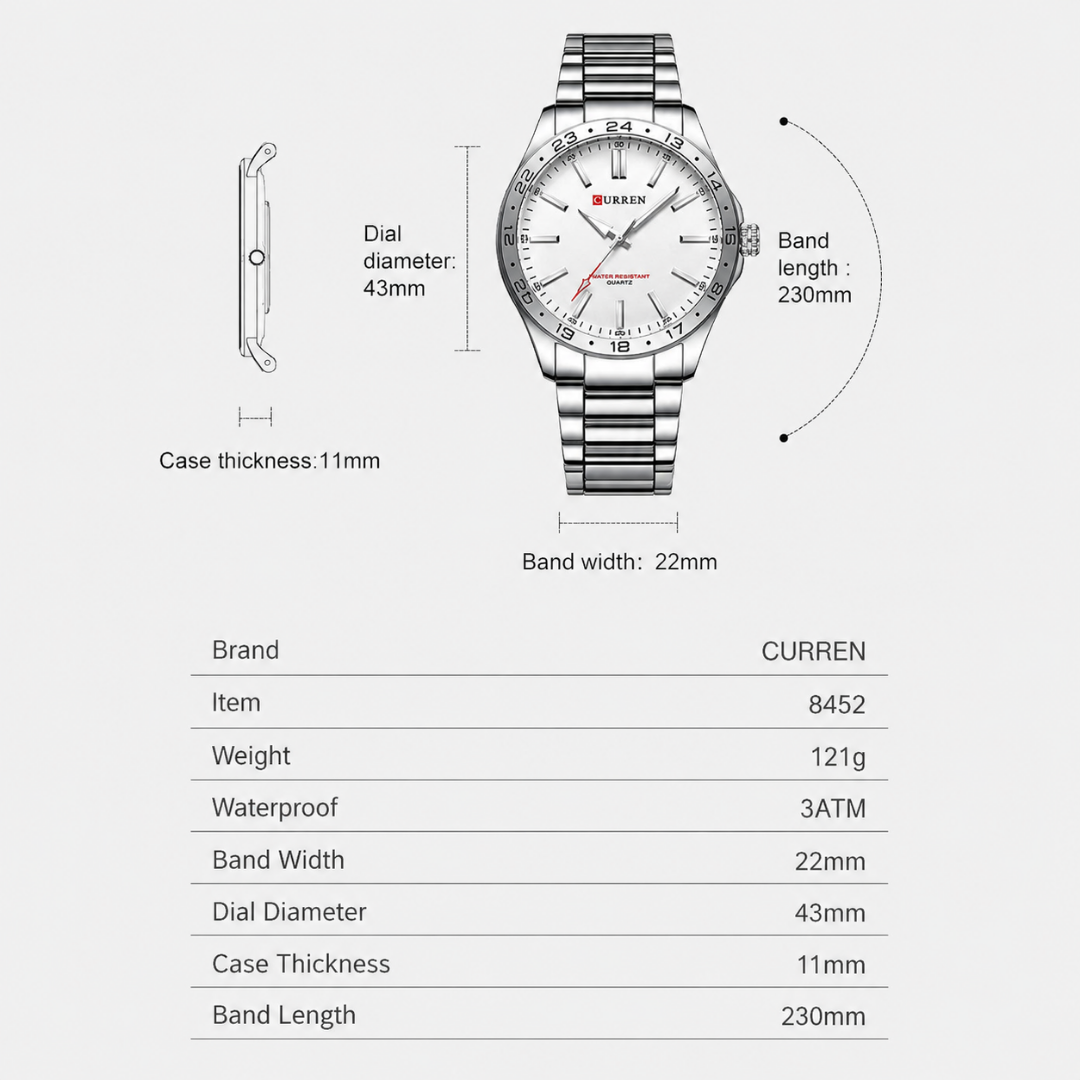 Watch – Piacenza – 43mm - Watch