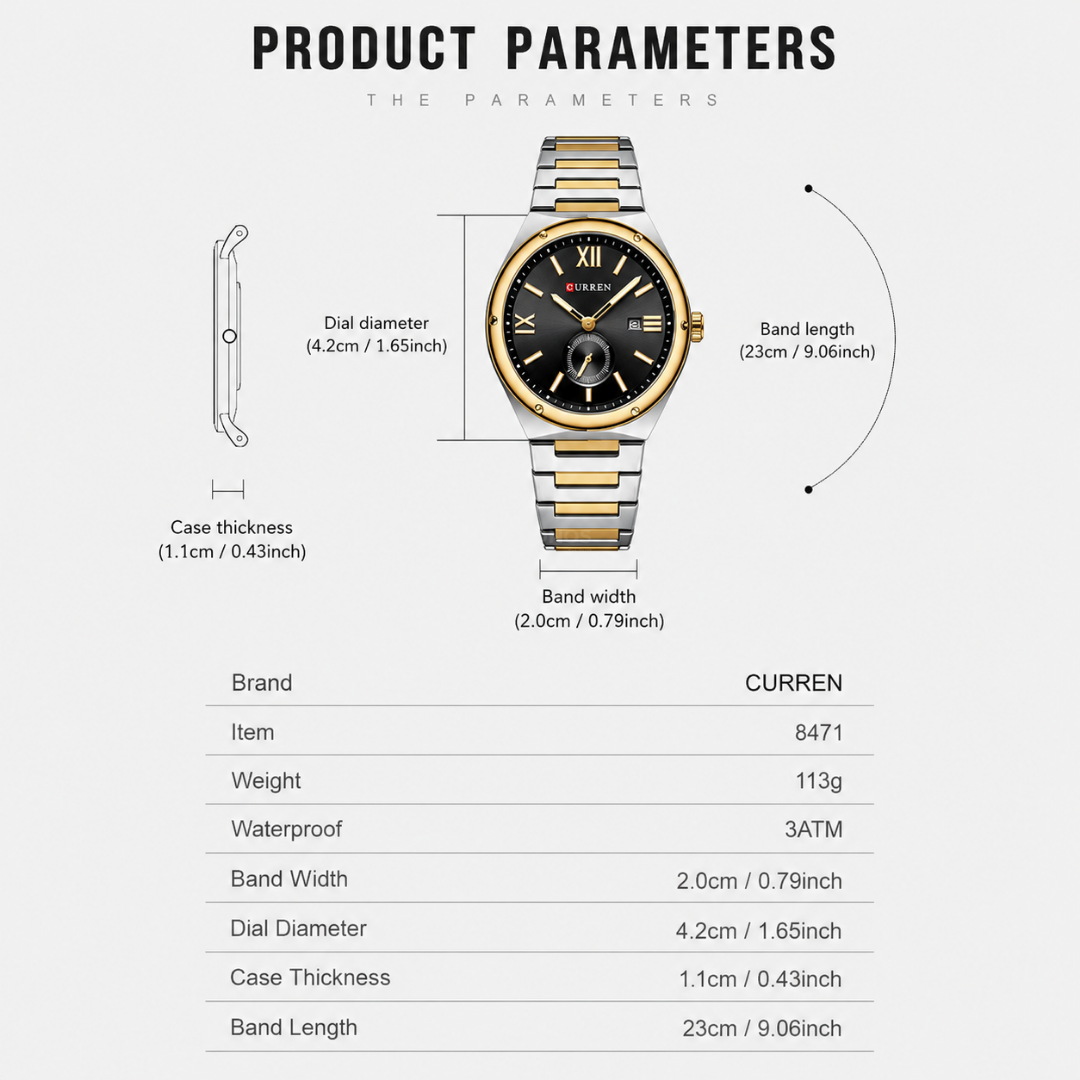 Watch – Prato – 44mm - Watch