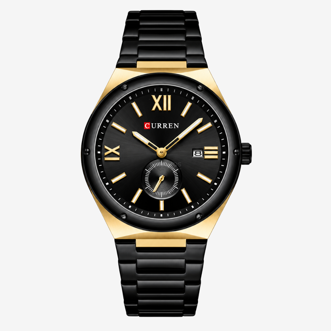 Watch – Prato – 44mm - Black Gold - Watch