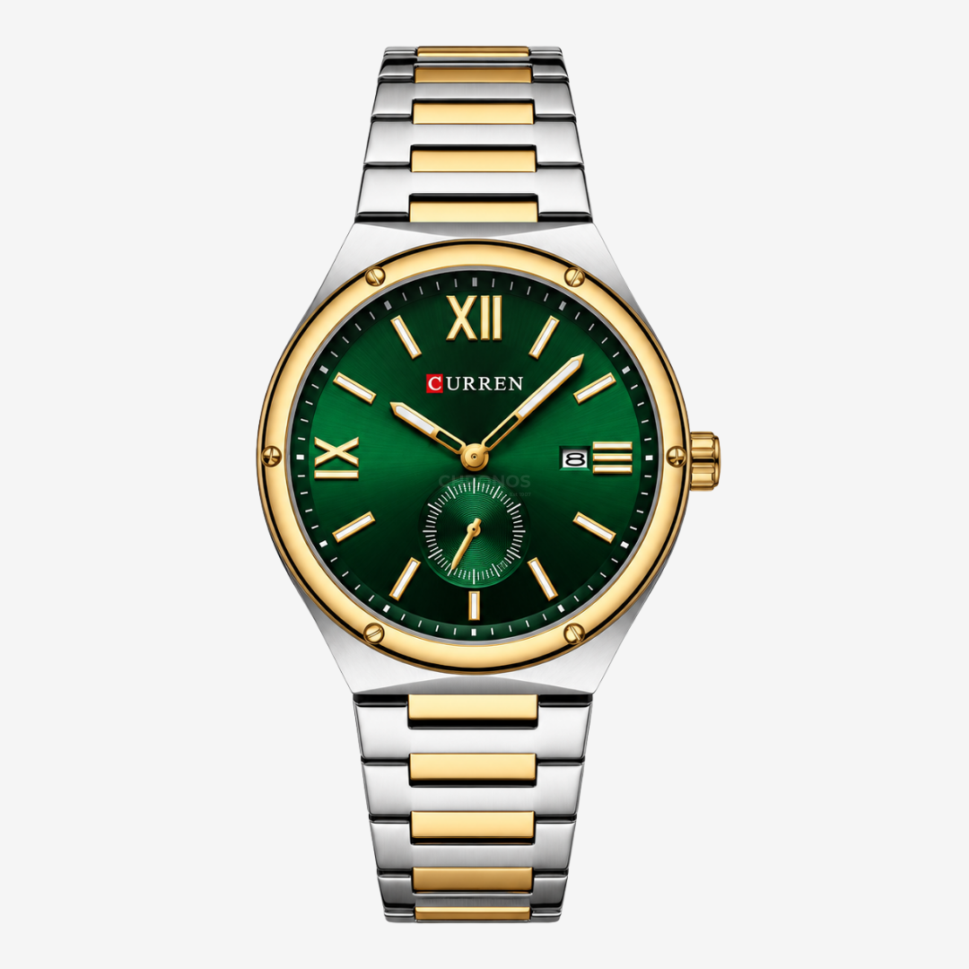Watch – Prato – 44mm - Green / Two Tone - Watch