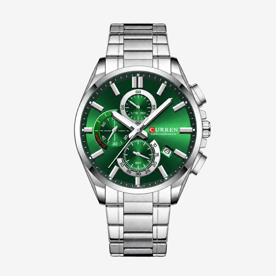 Watch – Reggio – 44mm - Green / Silver - Watch