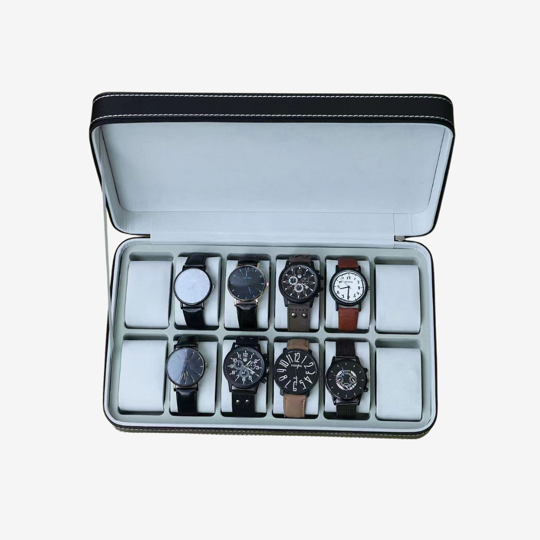 Watch Roll – Cognac Classic 12 Slots - Watch Box
