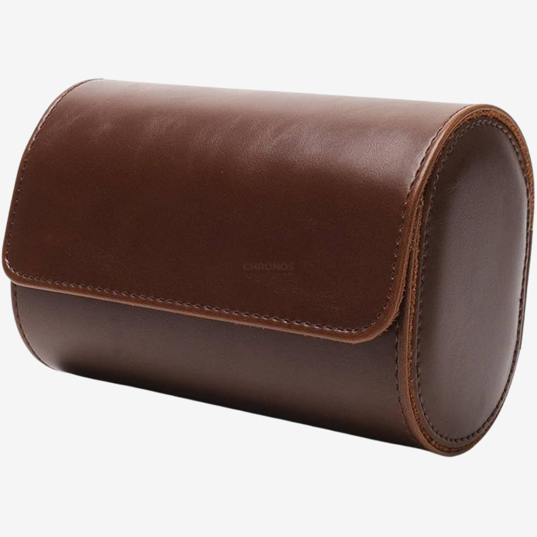 Watch Roll - Duo Brown - Watch Box