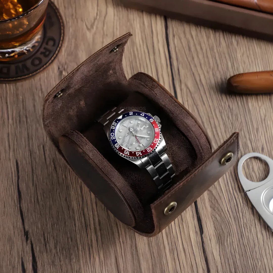 Watch Roll - Leather 1 Slot - Watch Box