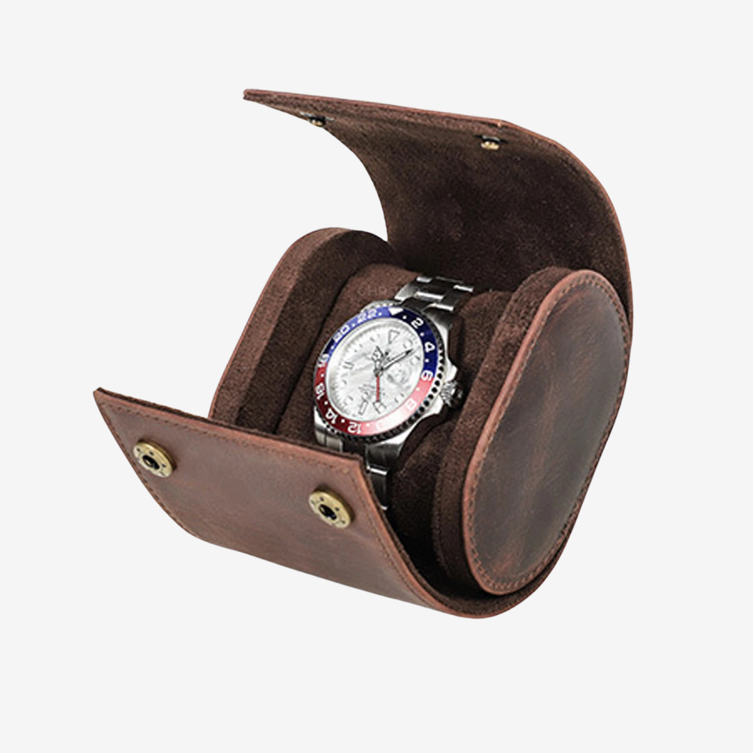 Watch Roll – Leather 1 Slot - Watch Roll