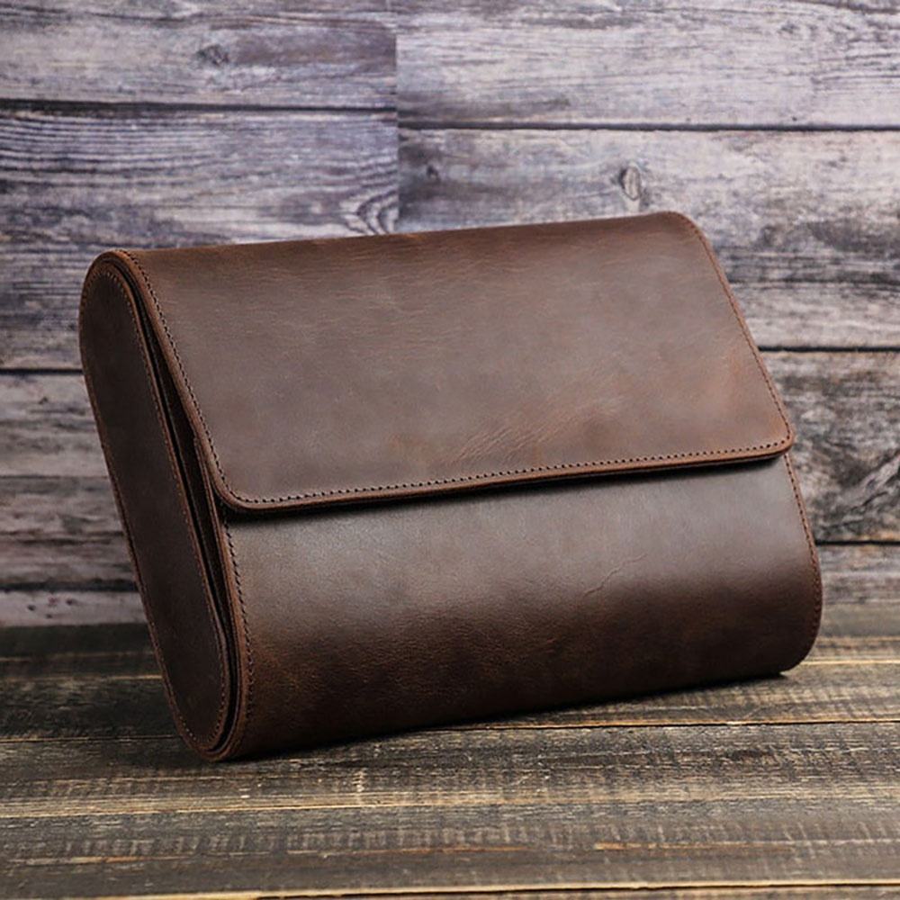 Watch Roll – Leather 6 Slots - Watch Roll