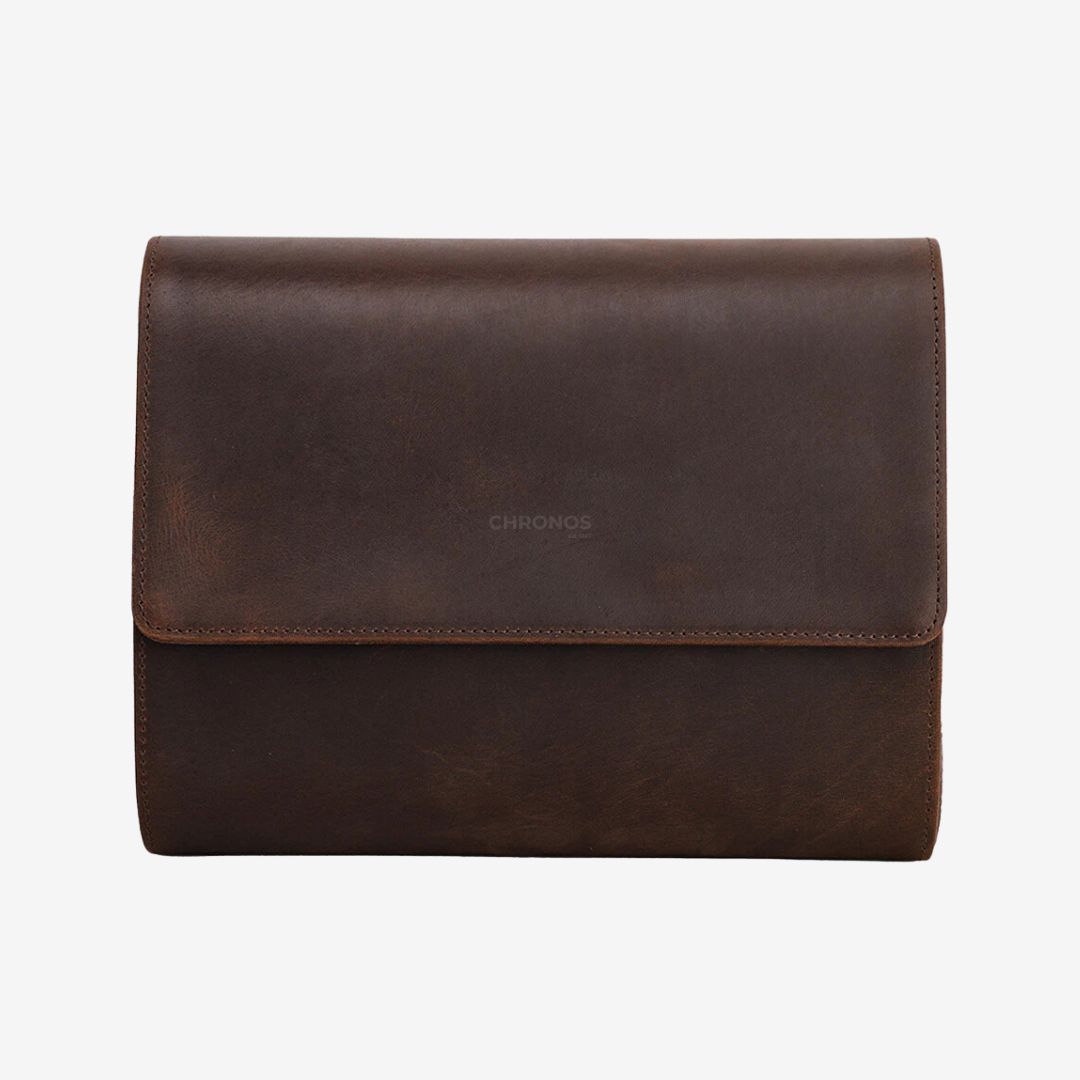 Watch Roll – Leather 6 Slots - Watch Roll