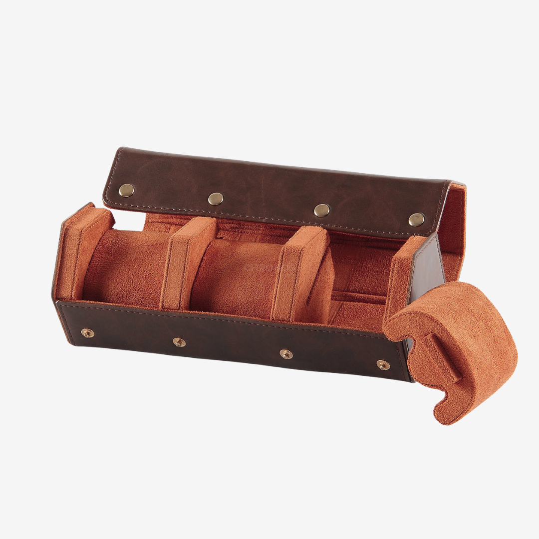 Watch Roll – Royal 3 Slots - Watch Box