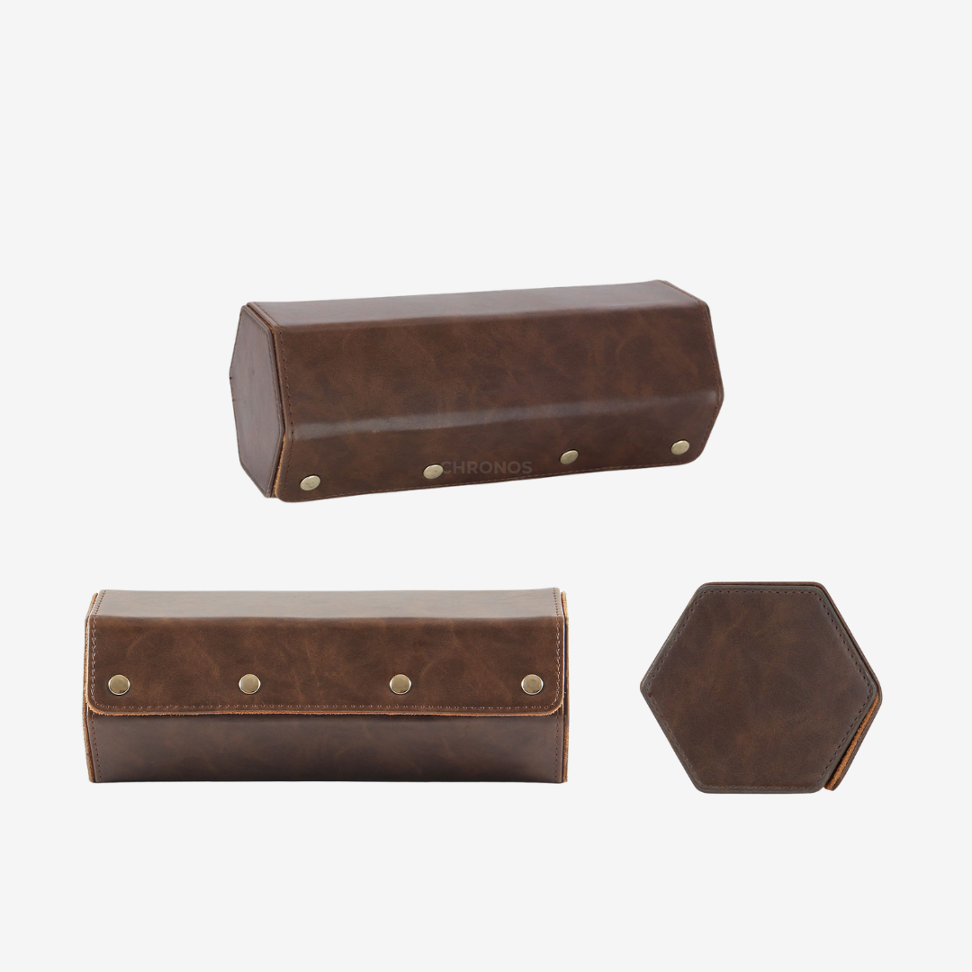 Watch Roll – Royal 3 Slots - Watch Box