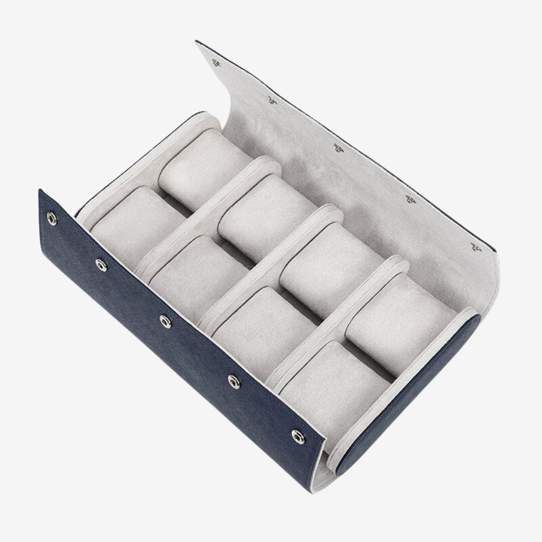 Watch Case - Travel 8 Slots - Watch Box