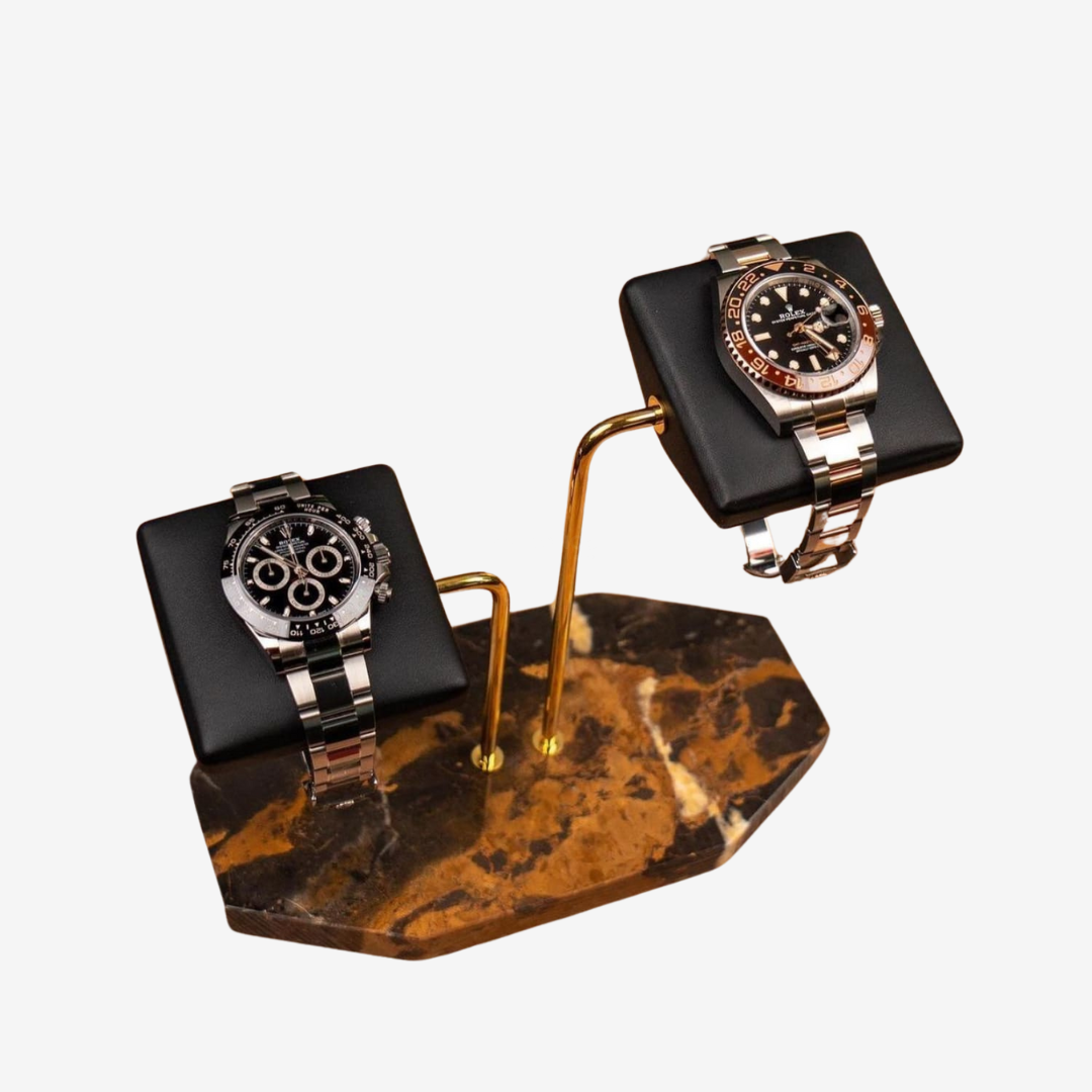 Support pour montre - Marbre brun - Support pour montre