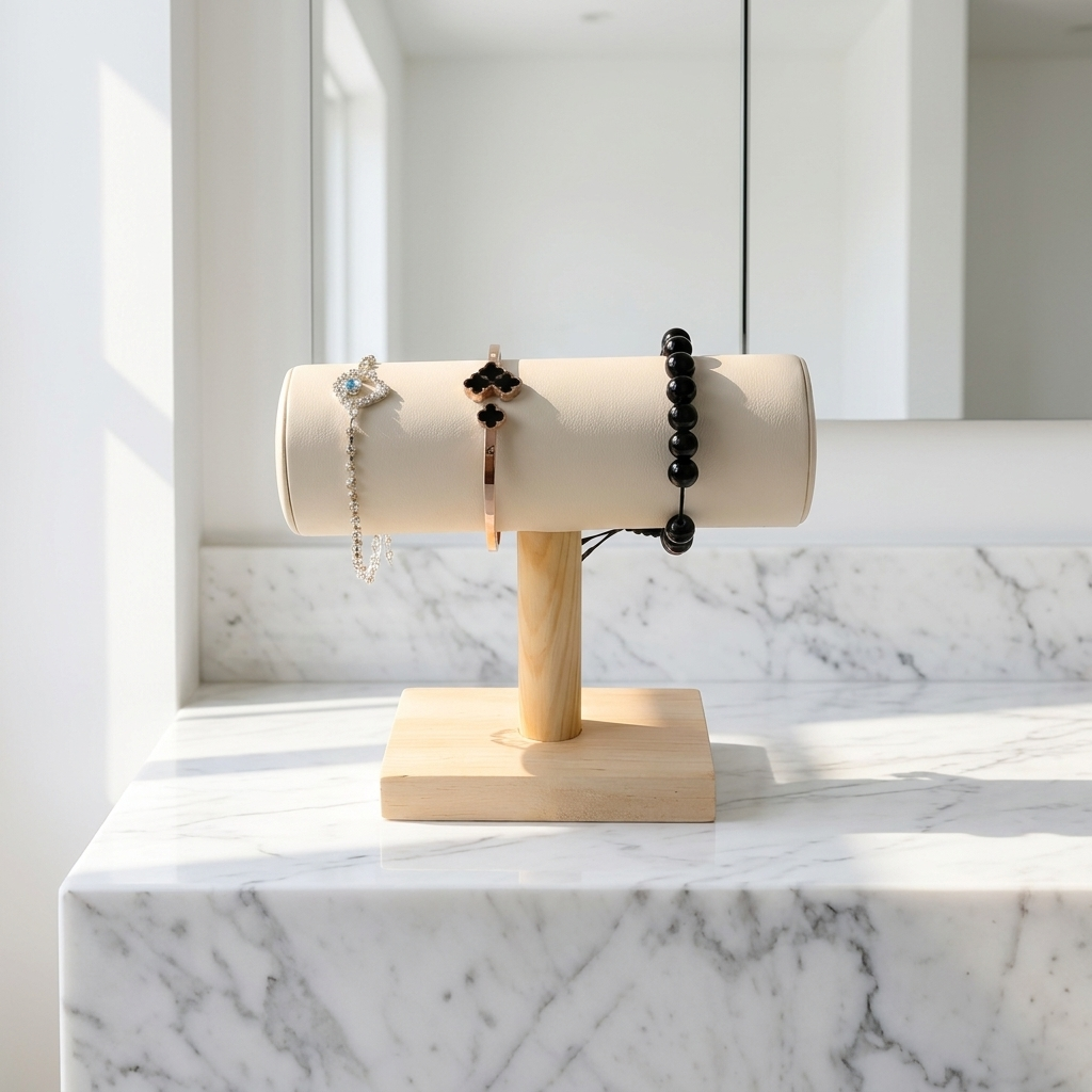 Watch Stand – Ivory Bamboo - Watch Stand