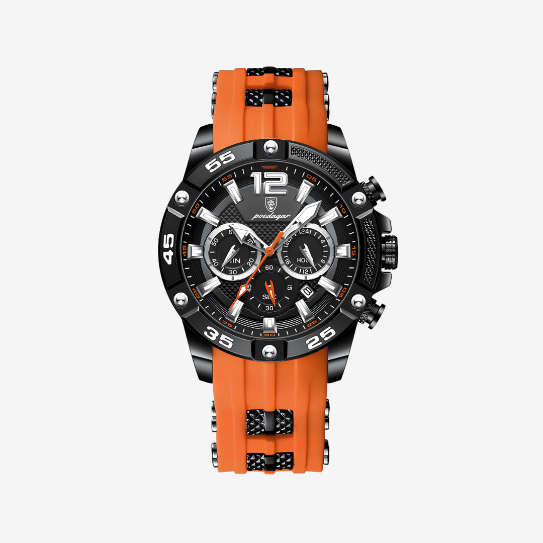 Watch – Vento – 44mm - Orange Black - Watch