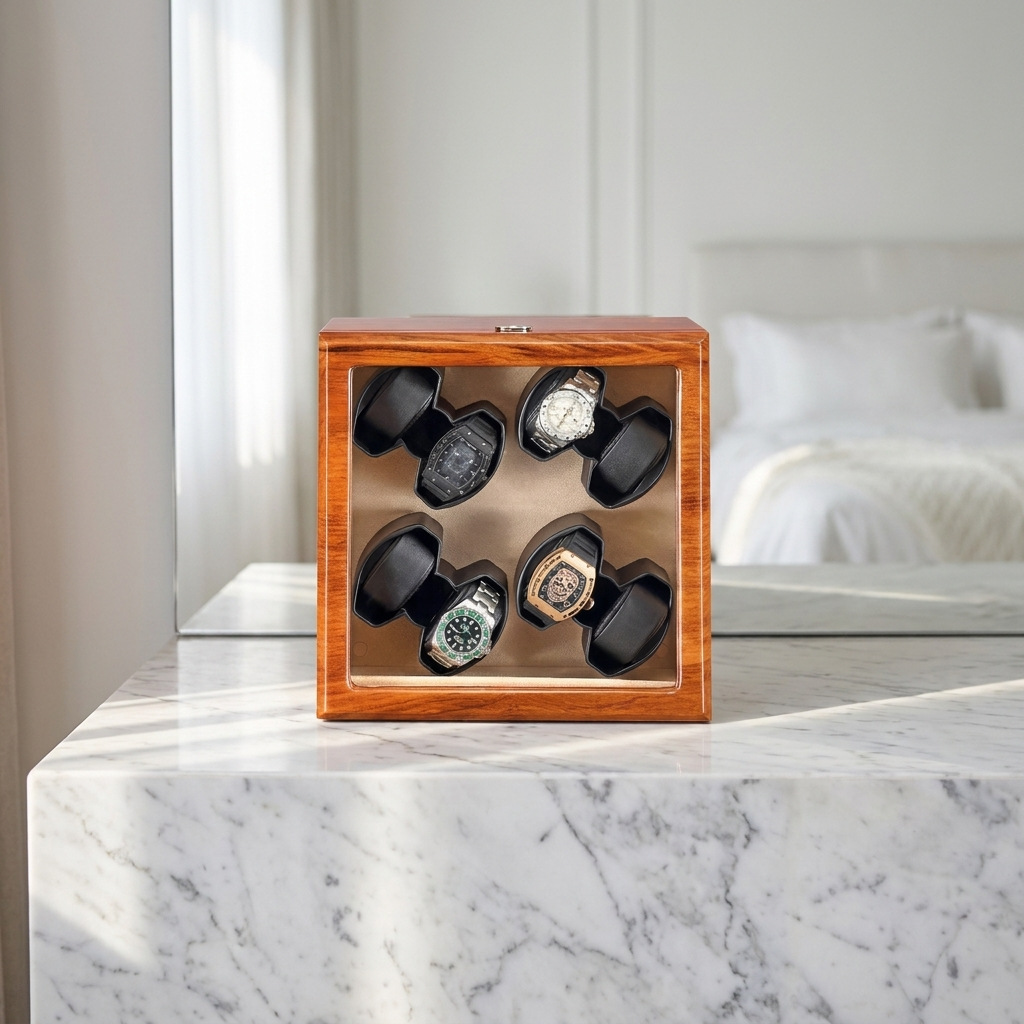 Watch Winder – Aged Chestnut - Watch Winder