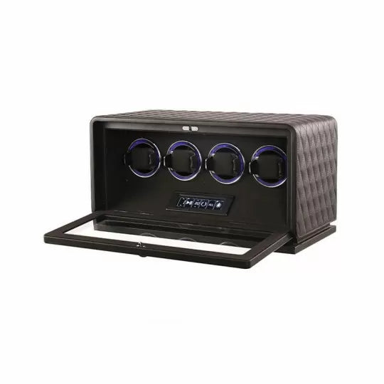 Watch Winder – Amber Throne 4 Slots - Black - Watch Winder