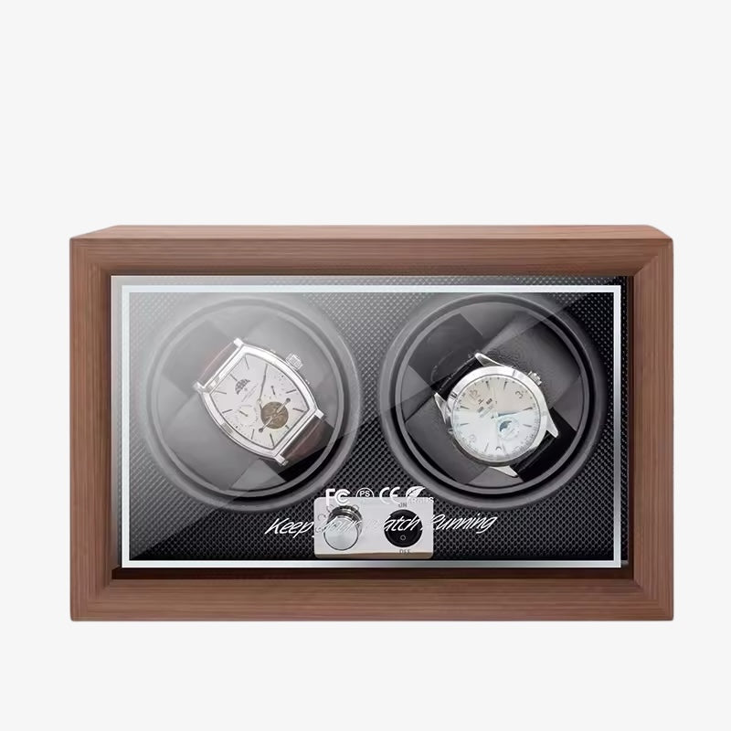 Watch Winder – Aurora Crest - 2 Slots - Watch winder