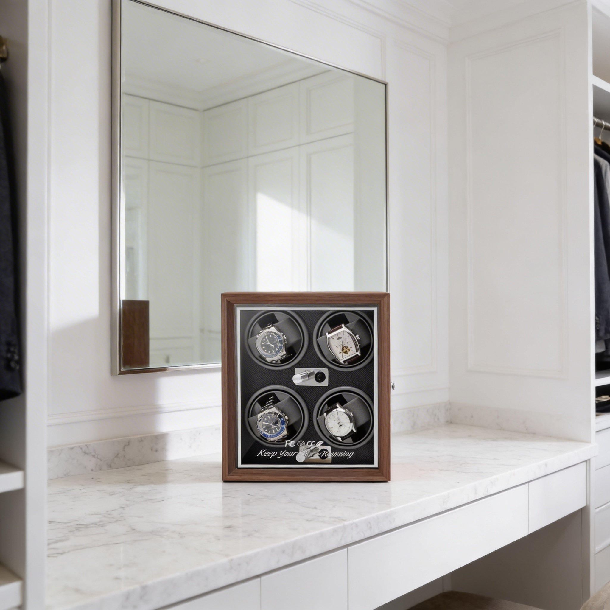 Watch Winder – Aurora Crest - Watch winder