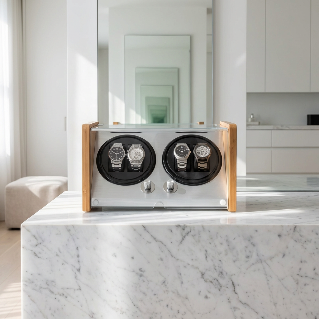 Watch Winder – Bamboo - Watch Winder