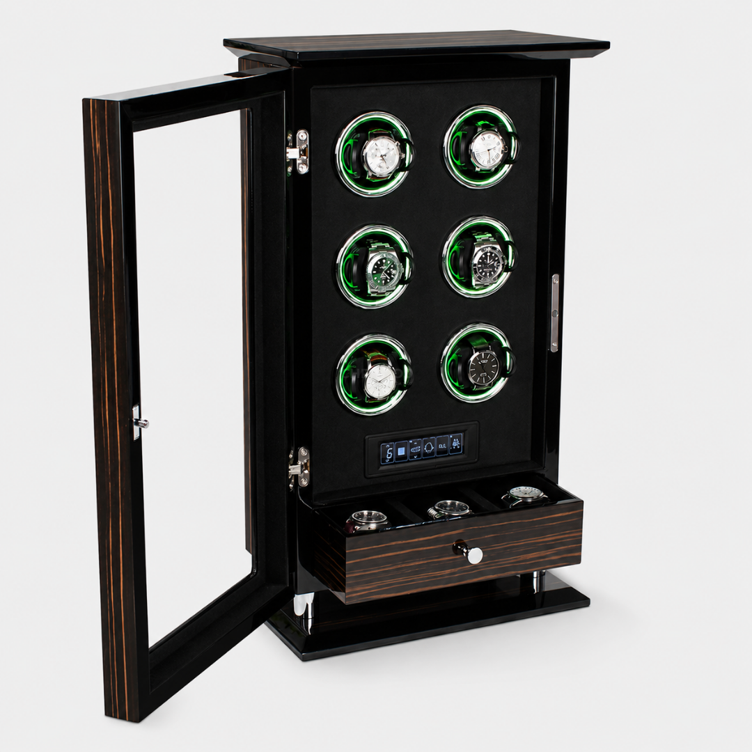 Watch Winder – Beaumont Wood - Watch Winder Safe