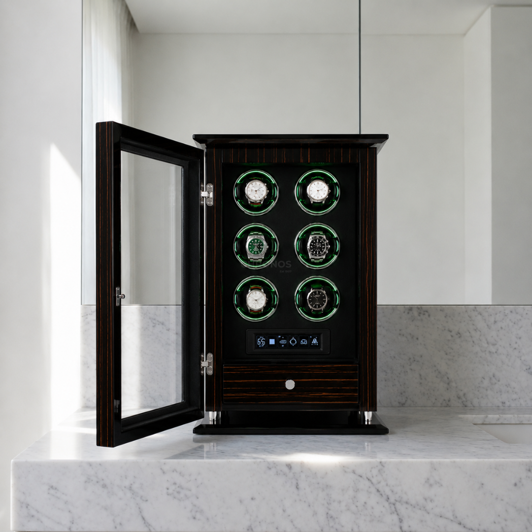 Watch Winder – Beaumont Wood - Watch Winder Safe