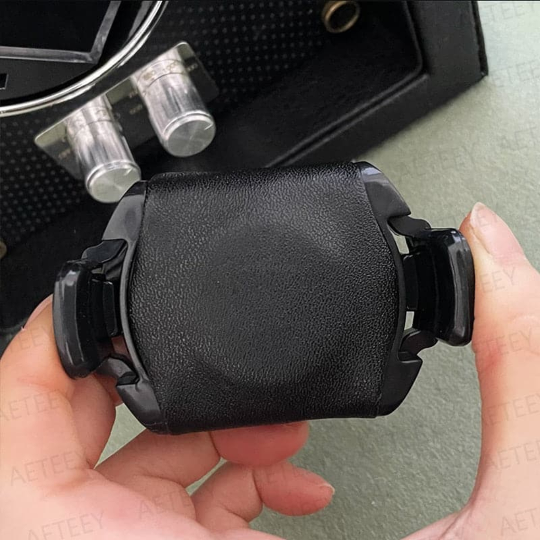 Remontoir  Noir 4 emplacements - Remontoir Montre