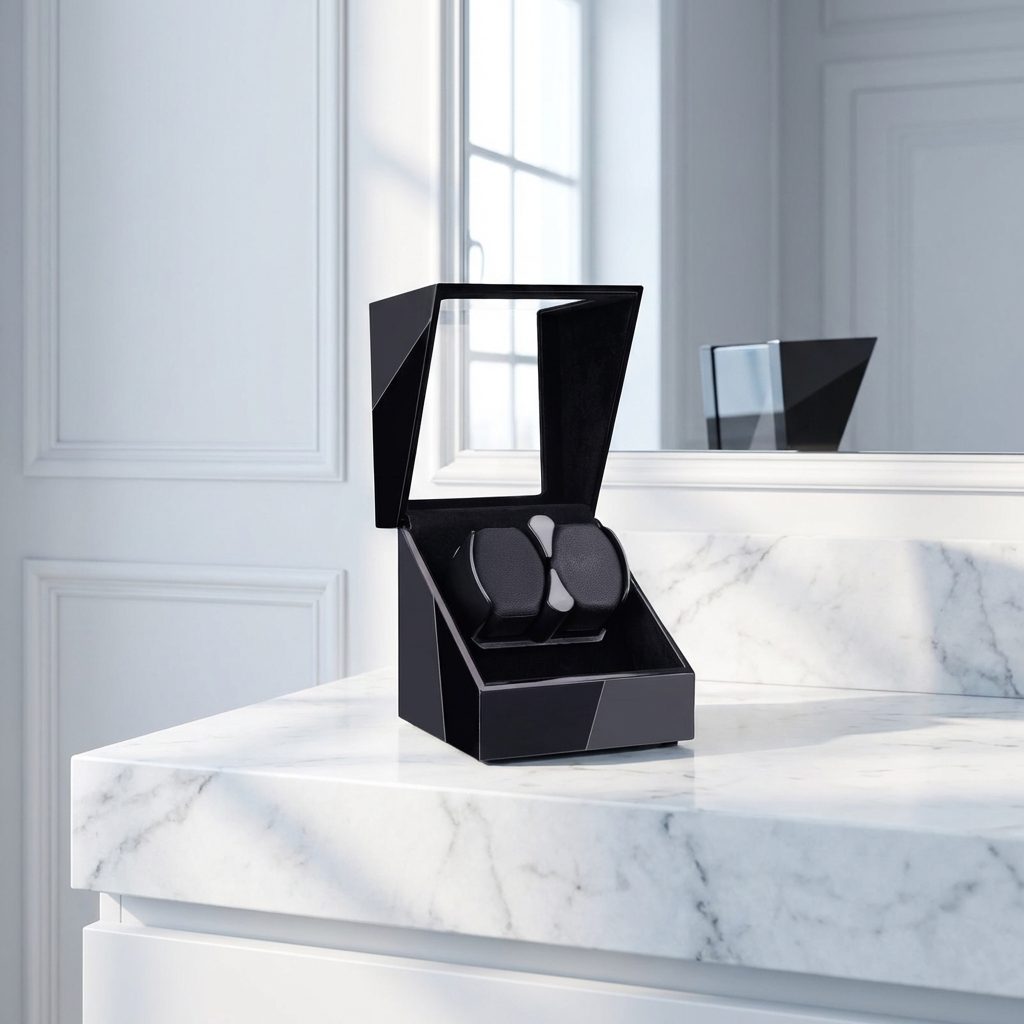 Watch Winder - Black Chopin 2 Slots - Watch Winder
