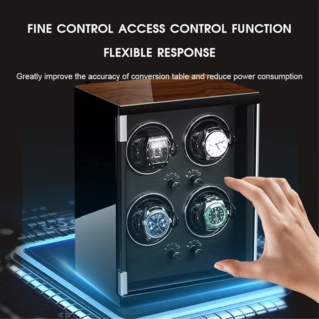 Remontoir  Mozart noir 4 emplacements - Remontoir