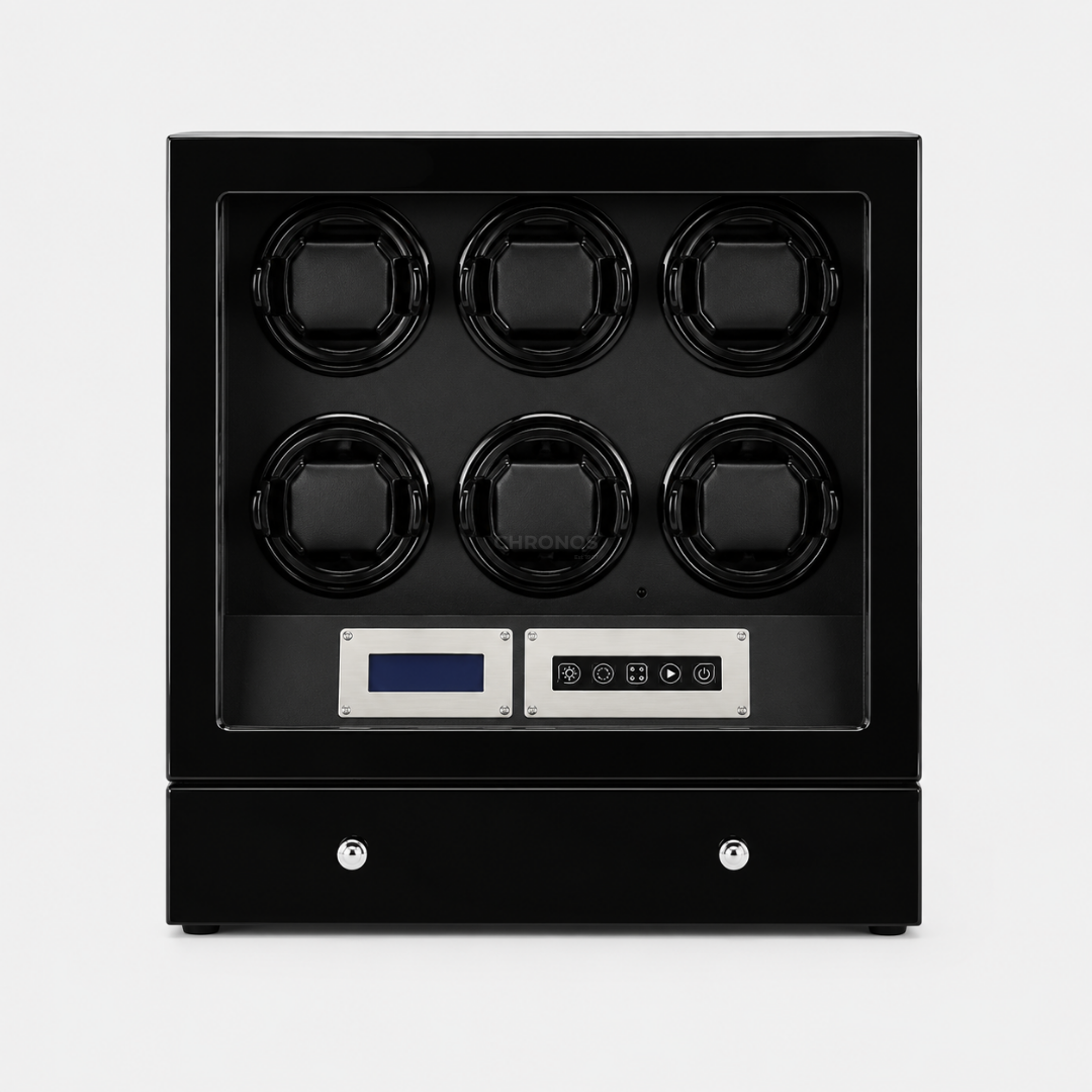 Watch Winder – Black Snyc - Watch Winder Safe