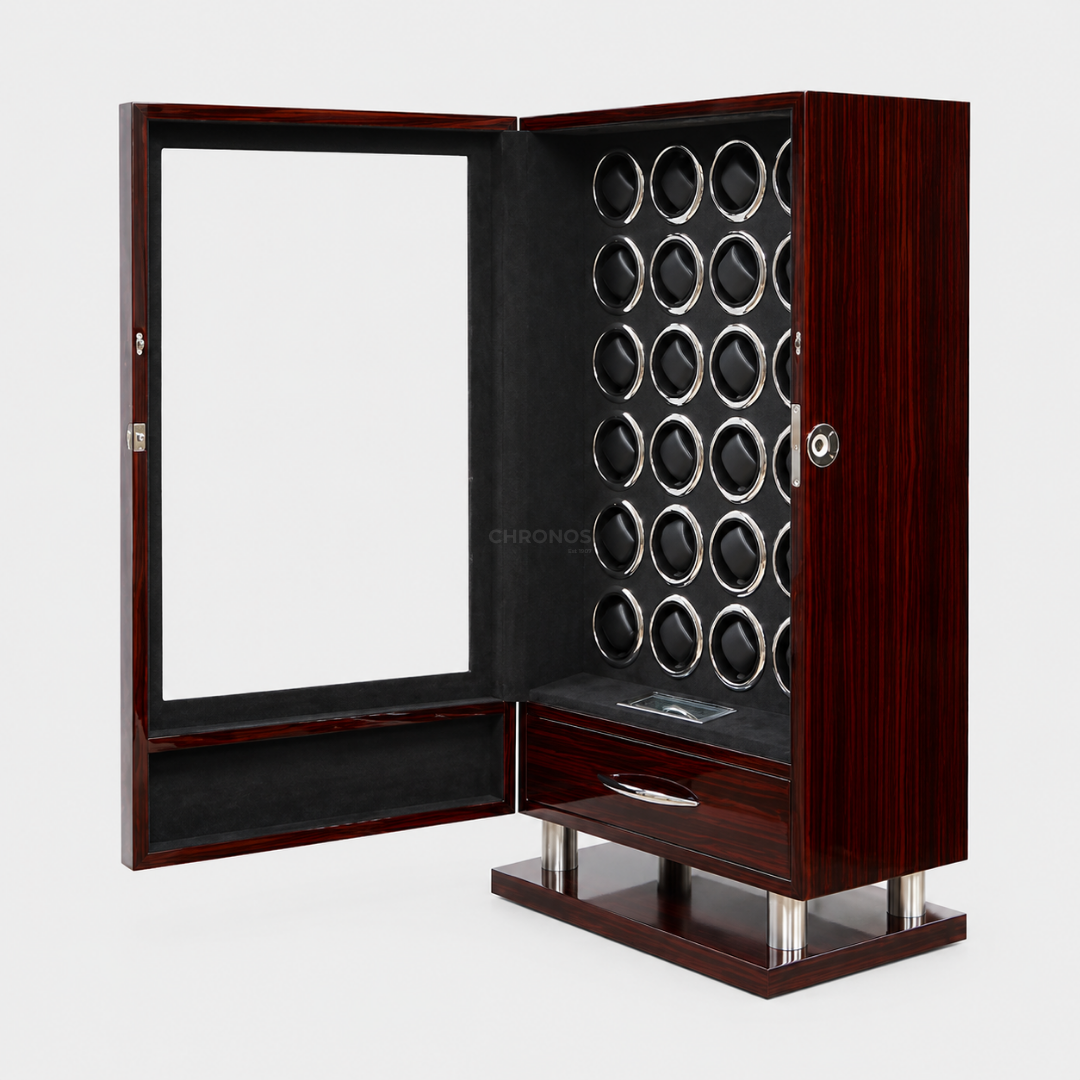 Watch Winder – Blackwood Grand - Watch Winder Safe