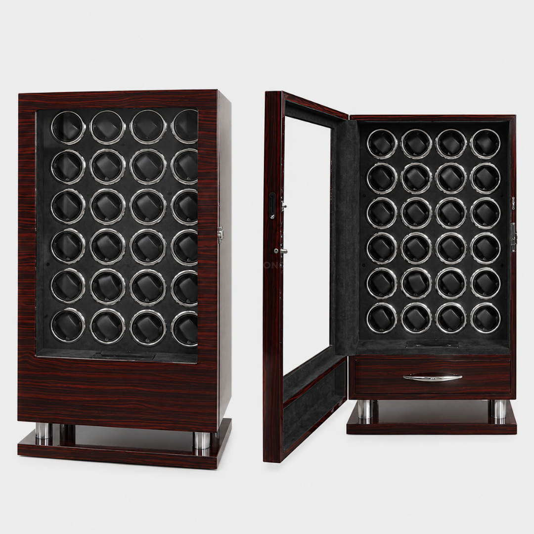Watch Winder – Blackwood Grand - Watch Winder Safe