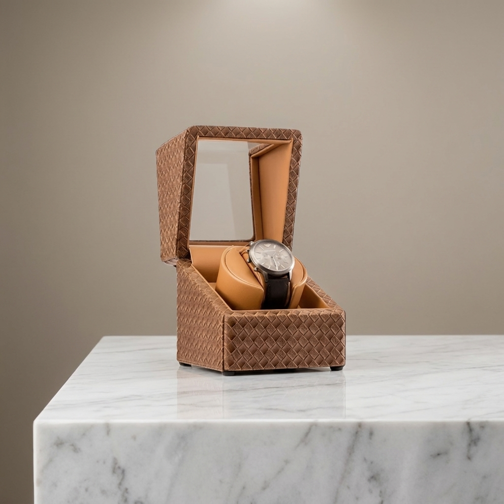 Watch Winder – Brown Bottega - Watch Winder