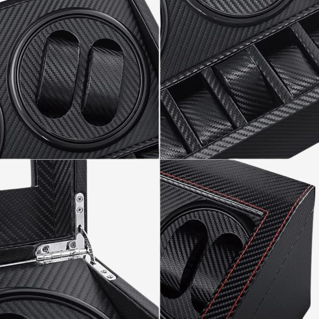 Watch Winder - Carbon 4 Slots - Watch Winder
