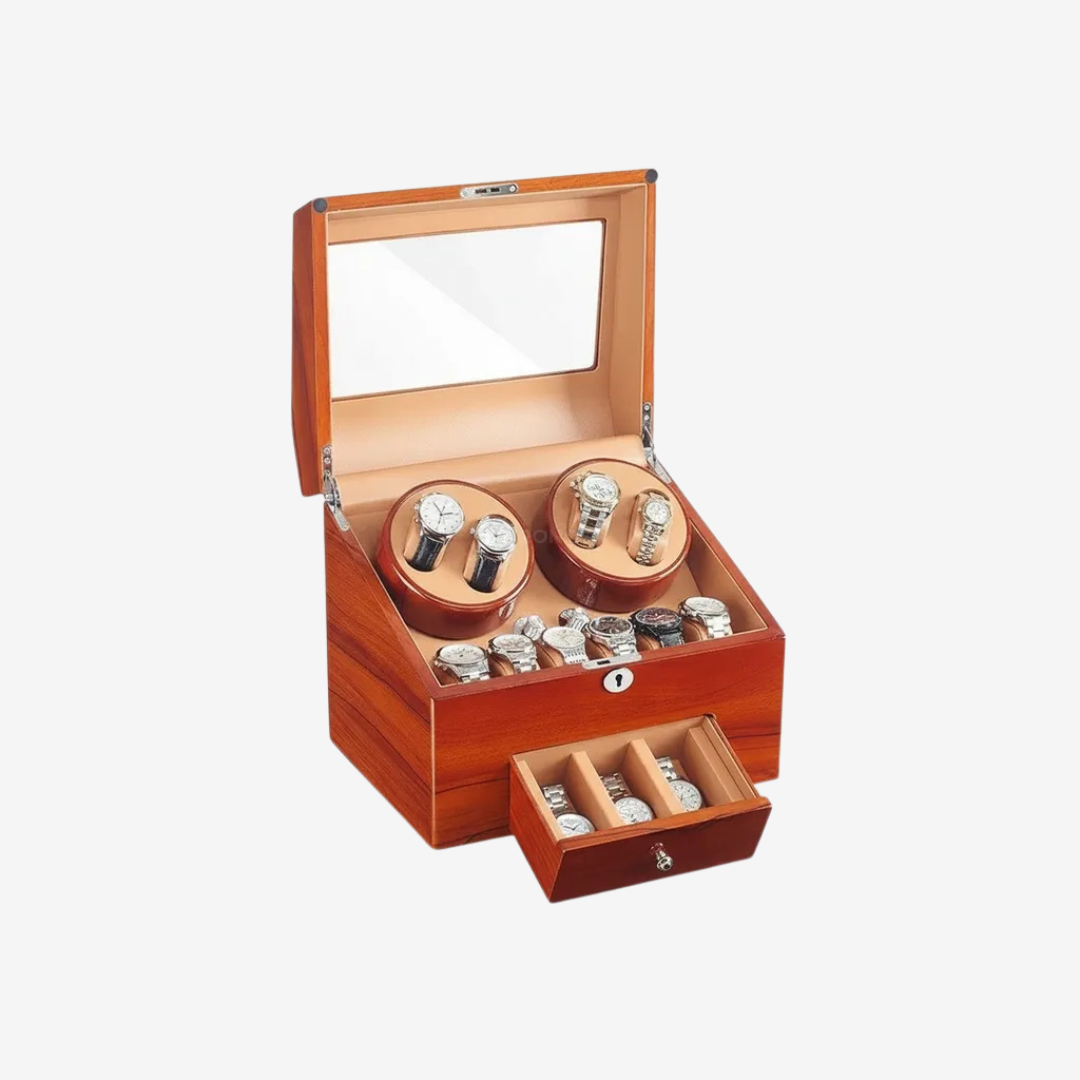 Watch Winder – Cherrywood Edition - Watch Winder