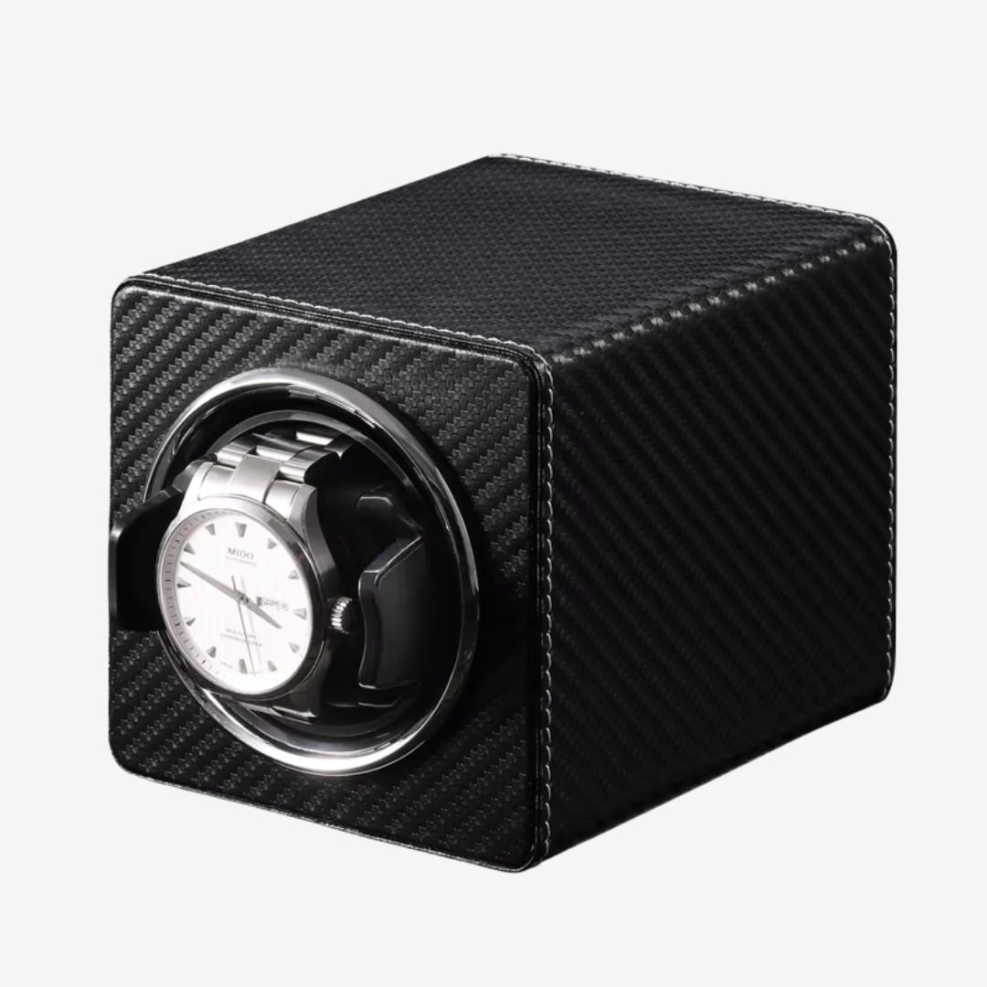 Watch Winder - Classic Cube - Carbon - Watch Winder